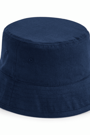 Beechfield Organic Cotton Bucket Hat Navy L/XL