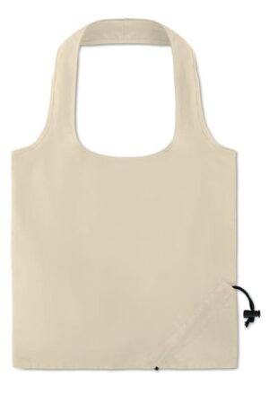 Opvouwbare katoenen boodschappentas Beige