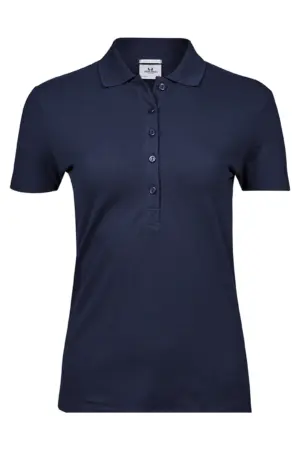 Tee Jays Ladies` Luxury Stretch Polo Navy 3XL